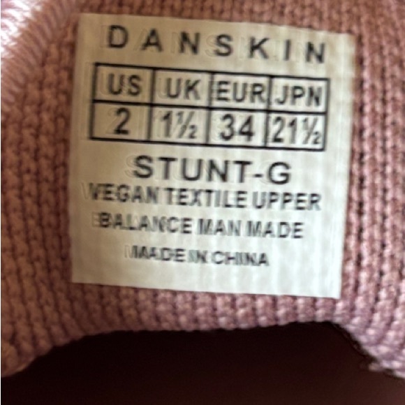 Danskin Kids Sneakers in Light Pink - Picture 5 of 5